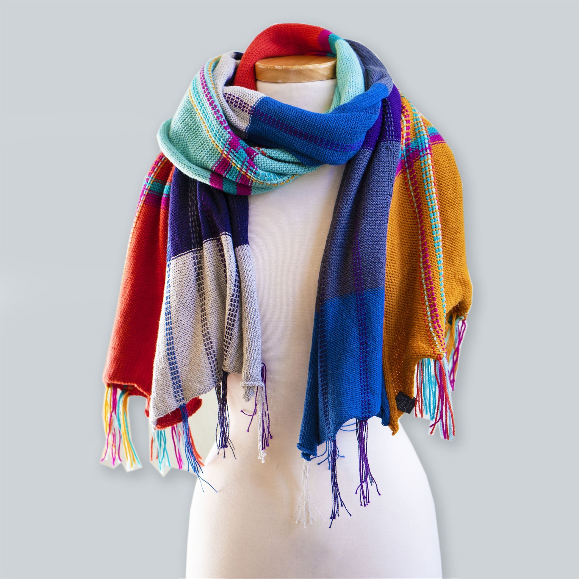 St. Kilda Cotton & Wool Scarf